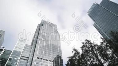伦敦，联合金顿-2020年2月2日：从底层看<strong>金融公司</strong>摩天大楼办公楼